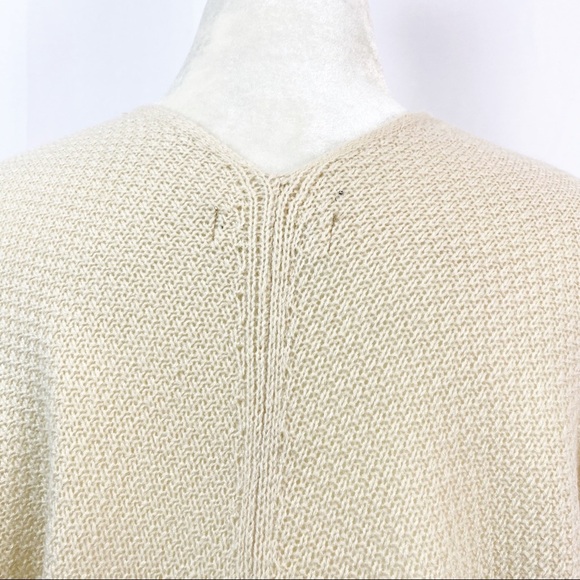 Hoity Toity Women Creme Cardigan Open Front - Picture 5 of 7